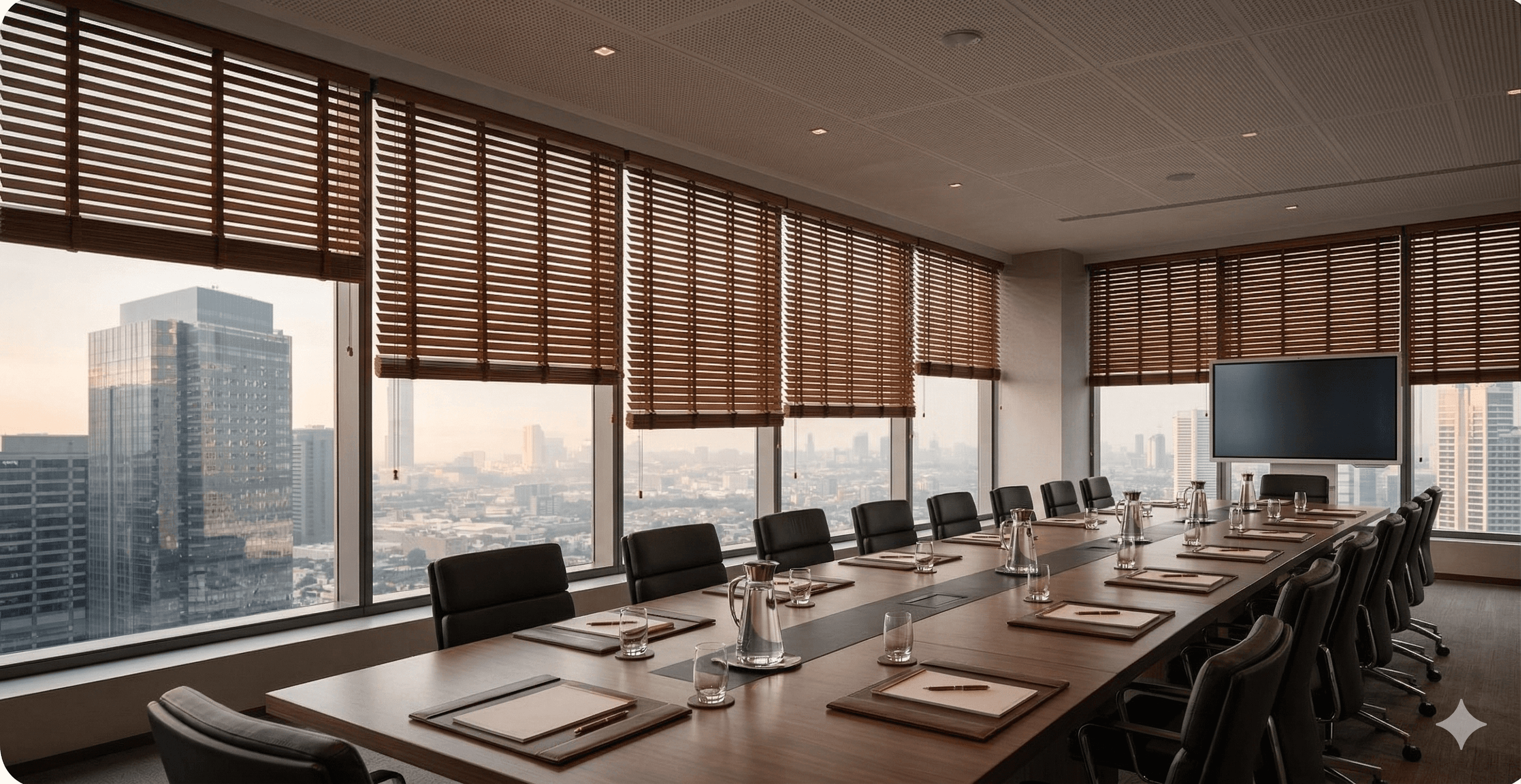 Doğal Ahşap Jaluzi Sistemleri